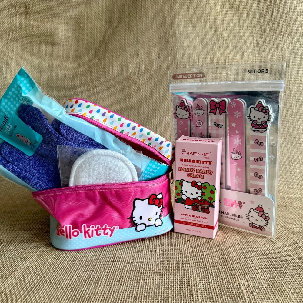 HELLO KITTY Pink Nail File Set